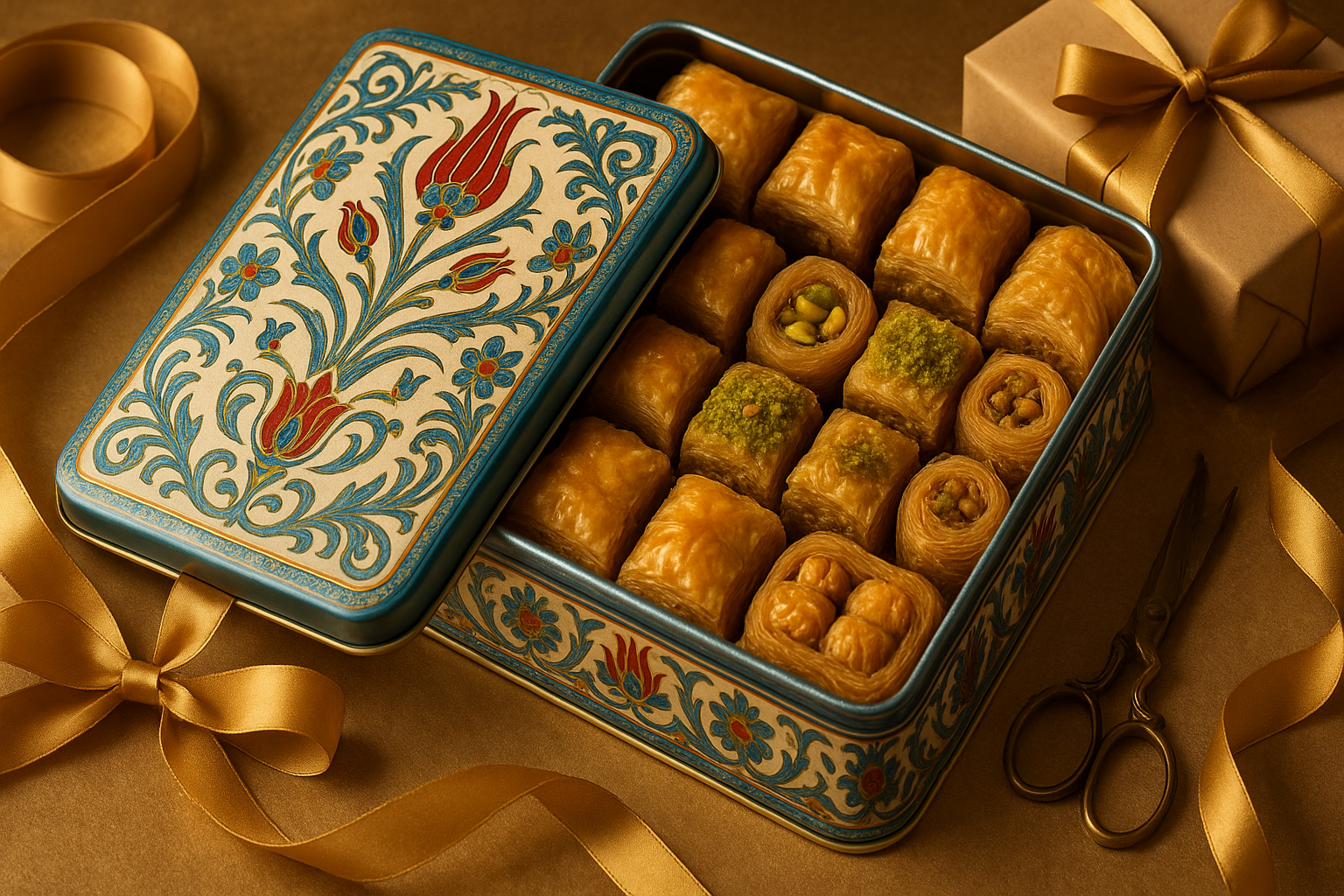 Premium Hediye Teneke Kutu